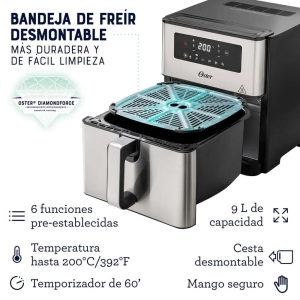 FREIDORA AIRE OSTER DIAM 9 LT_4