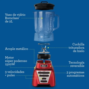 LICUADORA OSTER BLST3AR2G XPERT _4
